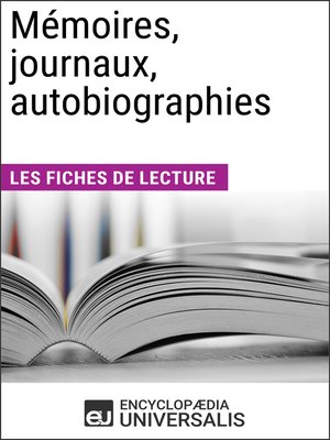 cover image of Mémoires, journaux, autobiographies